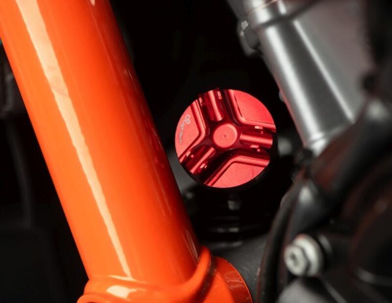 Oil Filler Cap M24x3 for Mv Agusta, Ktm Rosso